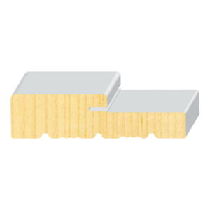 Exterior Frame Side Pair with Weatherstrip Kerf - 1 ft