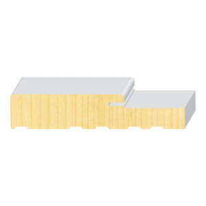 Exterior Frame Side Pair with Weatherstrip Kerf - 1 ft