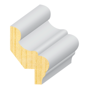 Coronado Wainscot Cap with 3/8" x 5/8" Rab't - 1 ft