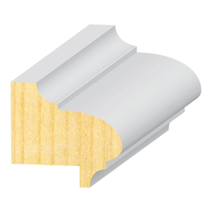 Panel Cap with 1/4" x 3/4" Rab't - 1 ft