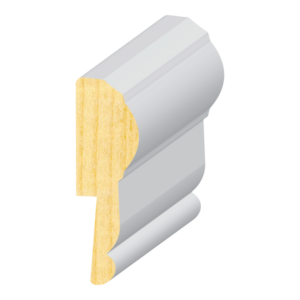 Panel Cap with 1/4" x 1" Rab't - 1 ft