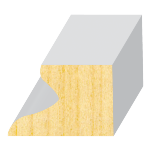 Flat Stucco Mould - 1 ft