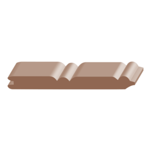 Reversible Beaded/Flat T&G Wainscot - 1 ft