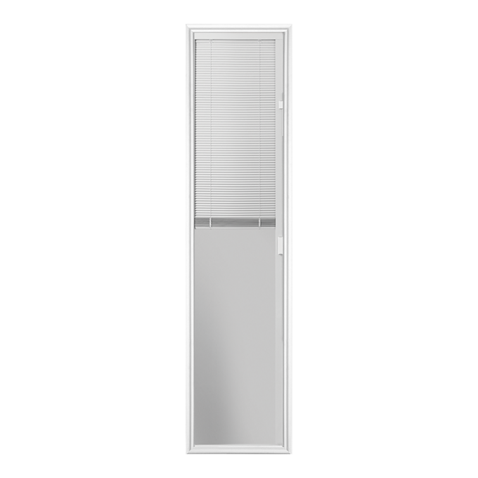 14 X 64 Clear Glass 1 Lite Mini Blinds Insert - DIW114-01RL