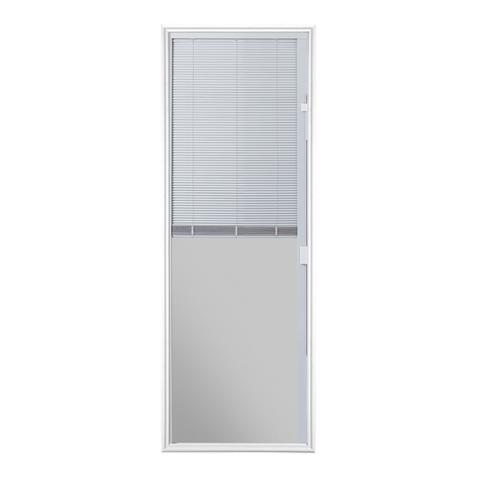 20 X 64 Clear Glass 1 Lite Mini Blinds Insert - DIW120-01RL