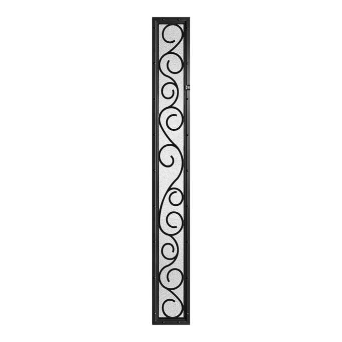 Iron Glass Sidelite - SIWR852-918-L