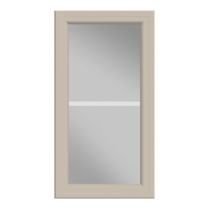 8 x 17 Low-E Glass Insert 2 Lite - SIA617-2LE