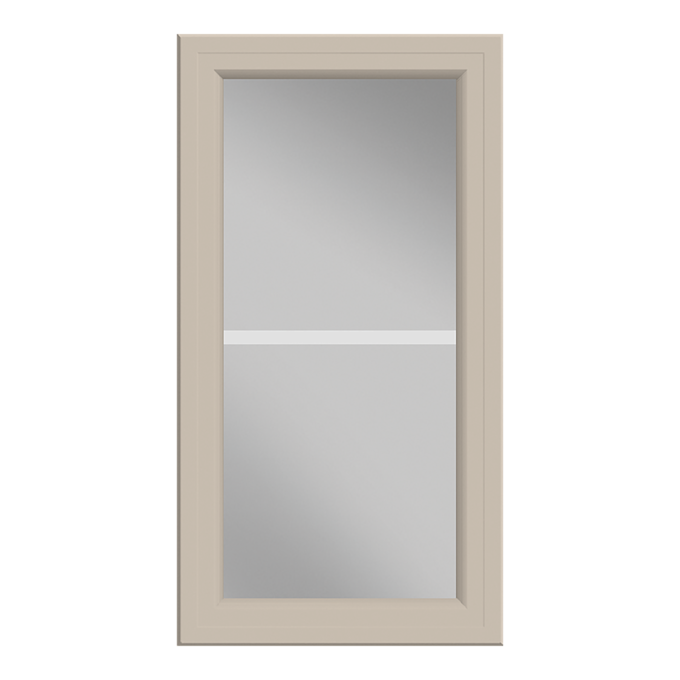 8 x 17 Low-E Glass Insert 2 Lite - SIA617-2LE