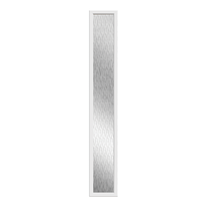 Double Water Glass in Heritage White Frame - SIHW151-113